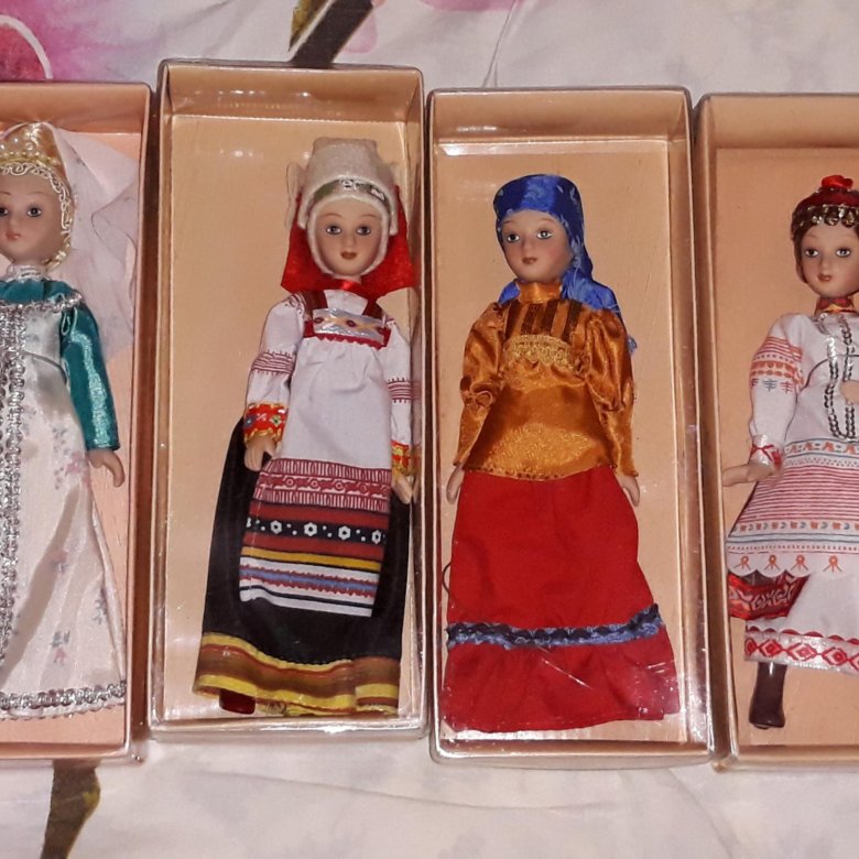 Куклы в национальных костюмах деагостини
