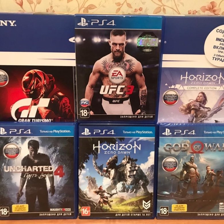 Сколько игр на ps4