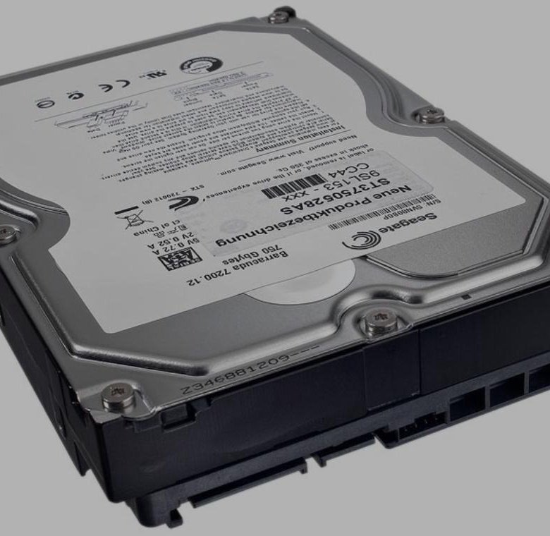 Внешний жесткий диск 3.5 seagate. Seagate 750 GB.