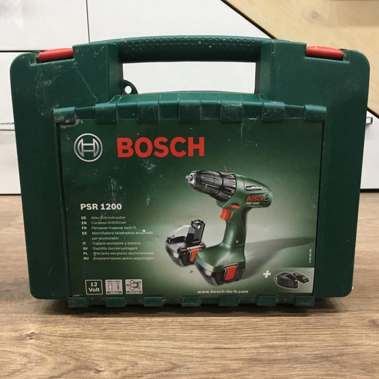 Шуруповерт bosch 1200 аккумулятор