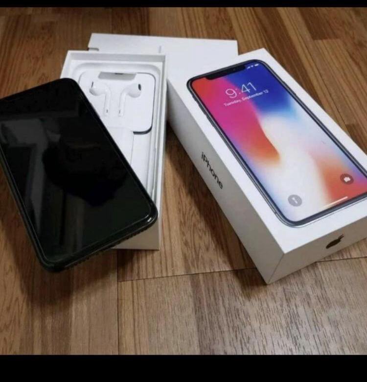 Iphone x black фото