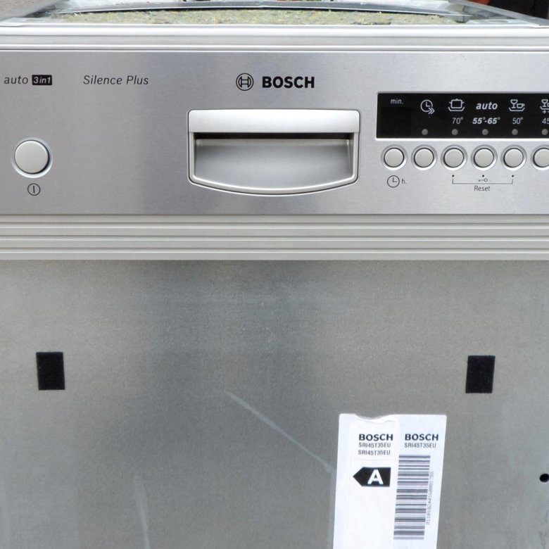 Как разобрать посудомоечную машину bosch silence plus Bosch silence plus auto 3in1 - inox-Ширина 45см - купить в Санкт-Петербурге, цен