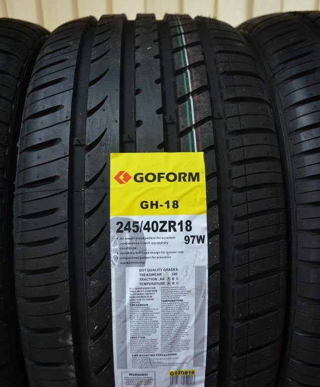 Резина летняя 17 красноярск. Goform gh18 245 40 18. 235/40 R18 Goform. Автомобильная шина Fortuna gh18 235/40 r18 95w летняя. Winrun r330 255/50r20 109w.