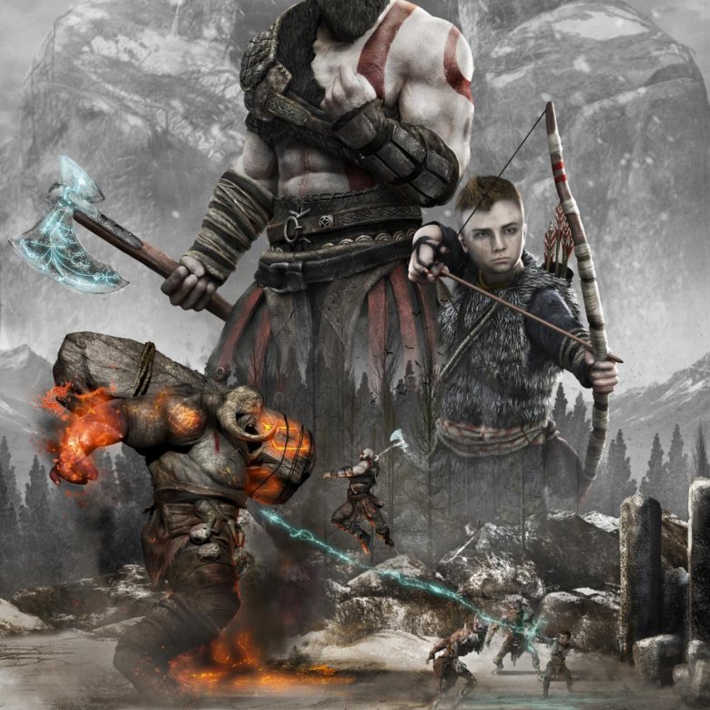 Картинки god of war 4