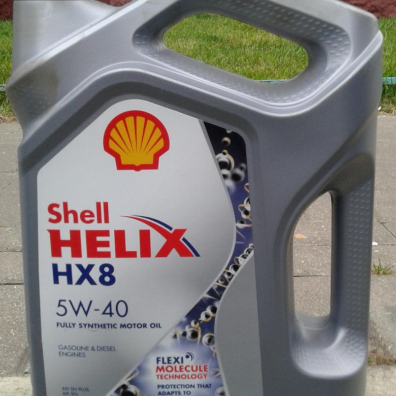 Масло shell helix hx8 5w 40