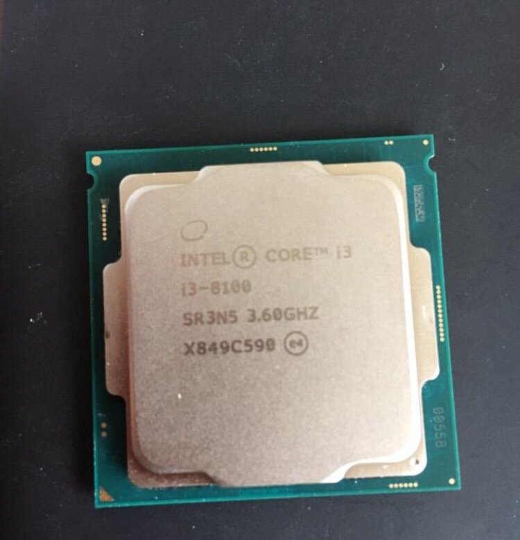 Intel 7 7700. I7 6400t. I3 8100. I3 8100 под крышкой