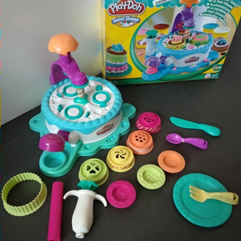 Инструкция к play doh торт