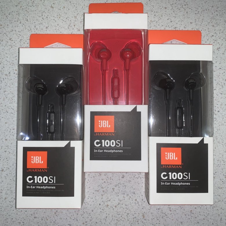 Наушники jbl c100si