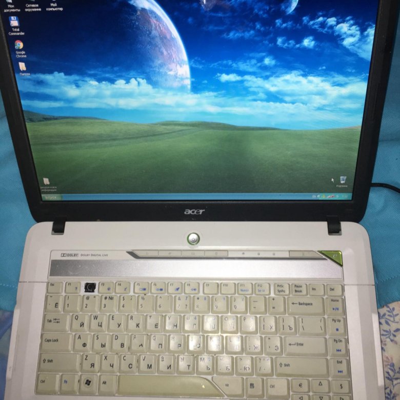 Acer 5720zg нет изображения