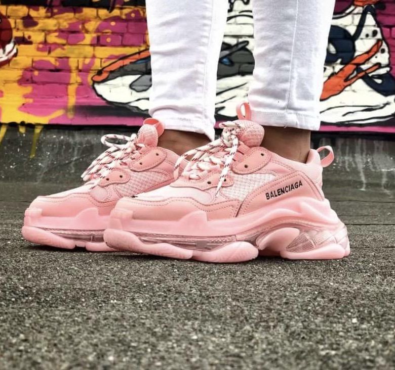 Кроссовки Balenciaga Triple s Pink