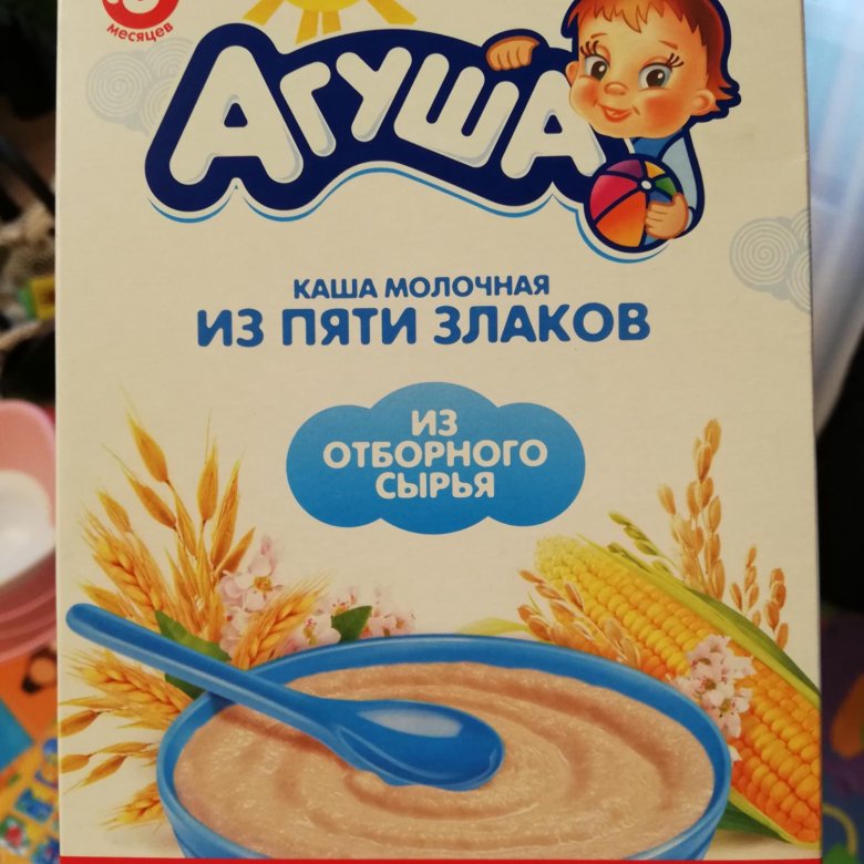 Каша нестле на агуше