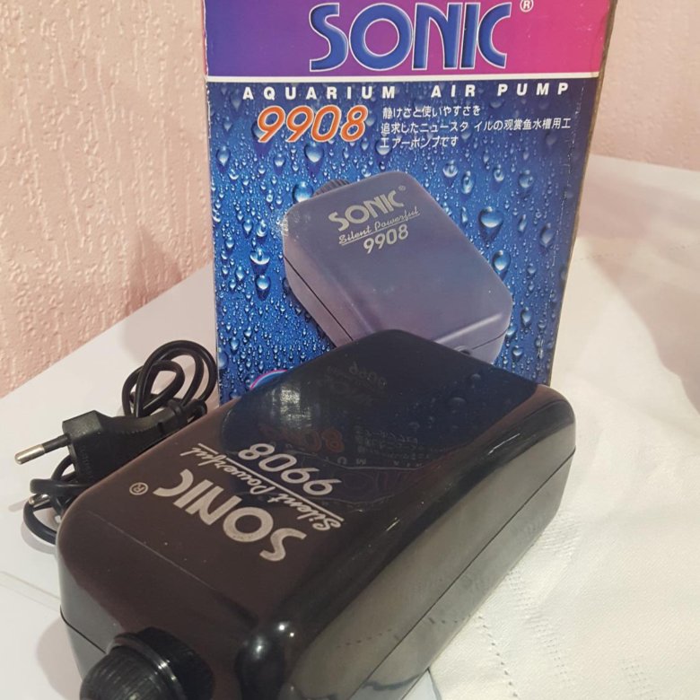 Компрессор аквариумный sonic 9908 – купить в Москве, цена 500 руб ...