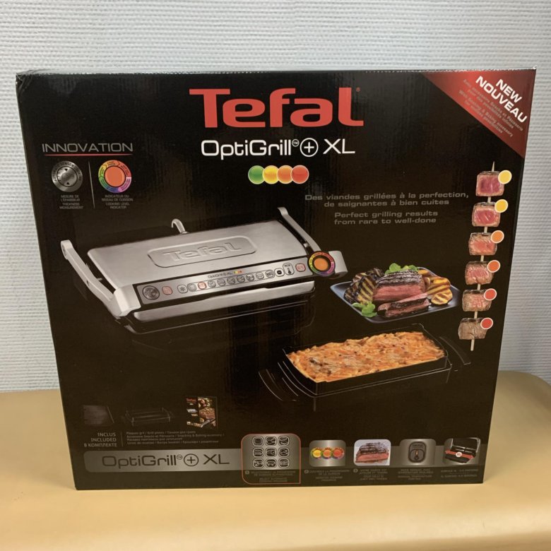 Гриль Tefal gc724d12. Тефаль гриль Optigrill XL. Гриль Тефаль gc724d12 Optigrill+XL. Электрогриль Tefal Optigrill+ XL gc724d12.