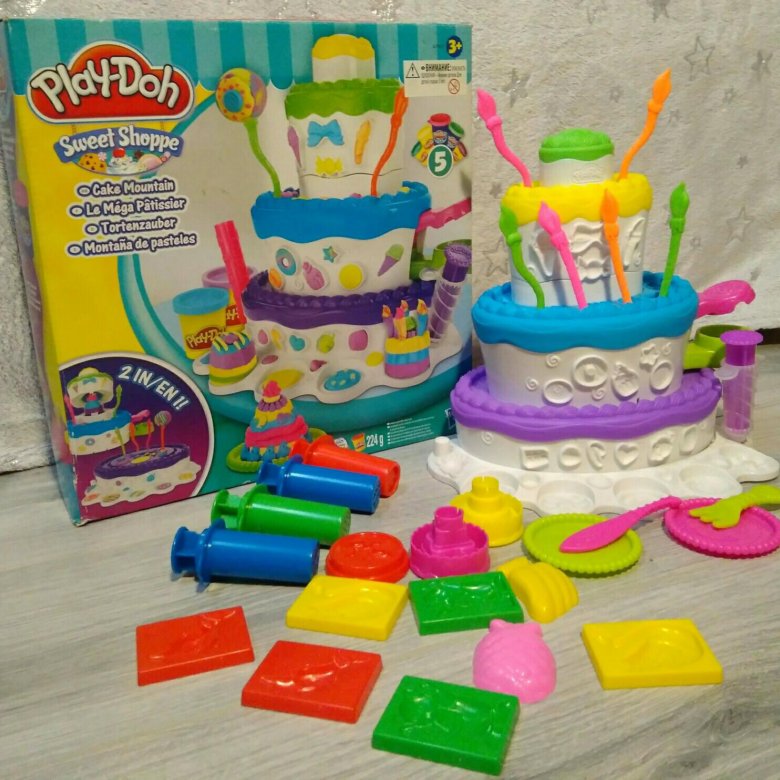 A7401h-no play-doh набор праздничный торт