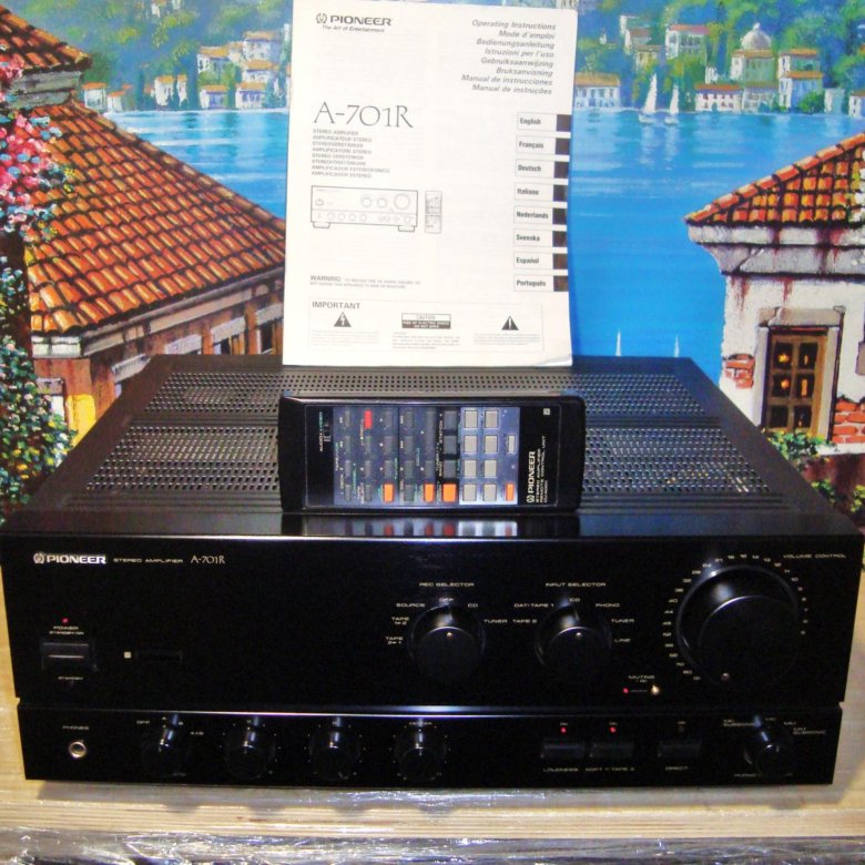 Pioneer A-701R. В идеале. Усилитель – купить в Москве, цена 23 000 руб ...