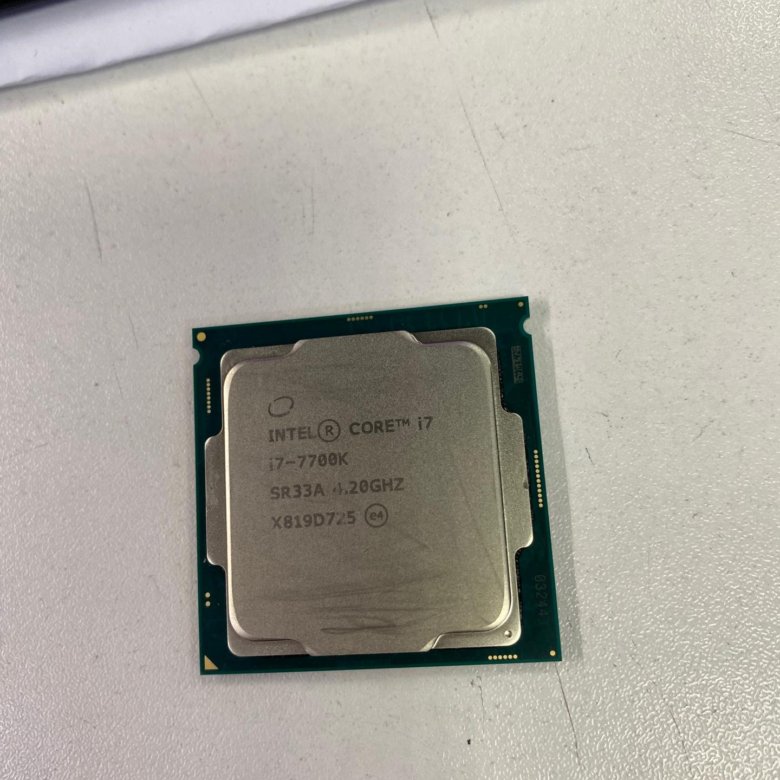 Процессор сокет 1151 Intel Core i7 7700k 4.2 ghz – объявление о продаже в.....