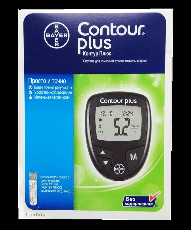 Глюкометр contour plus