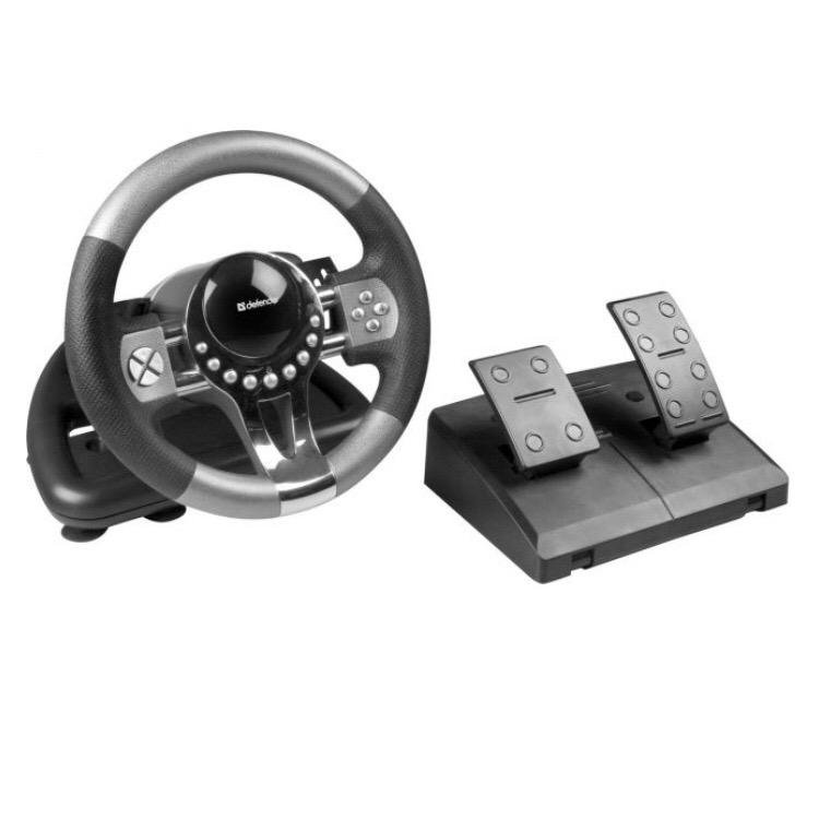 Forsage gtr usb. Игровой руль Дефендер. Руль Defender GTR. Руль Дефендер Форсаж GTR. Игровой руль Defender Forsage GTR.