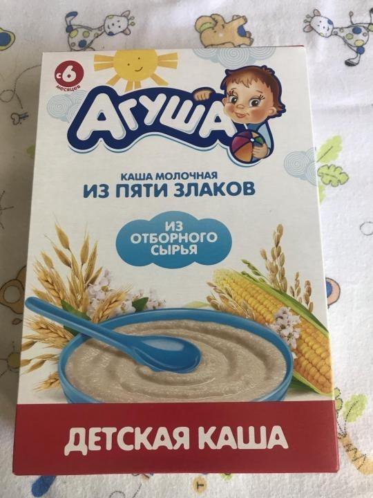 Каша нестле на агуше