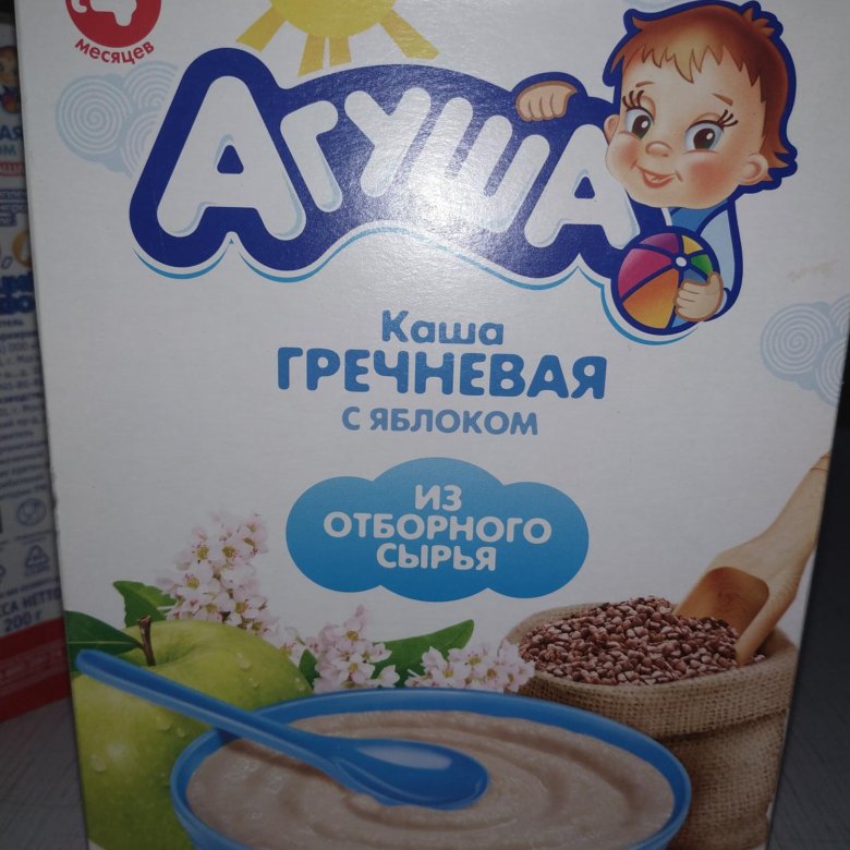 Агуша каша в банке