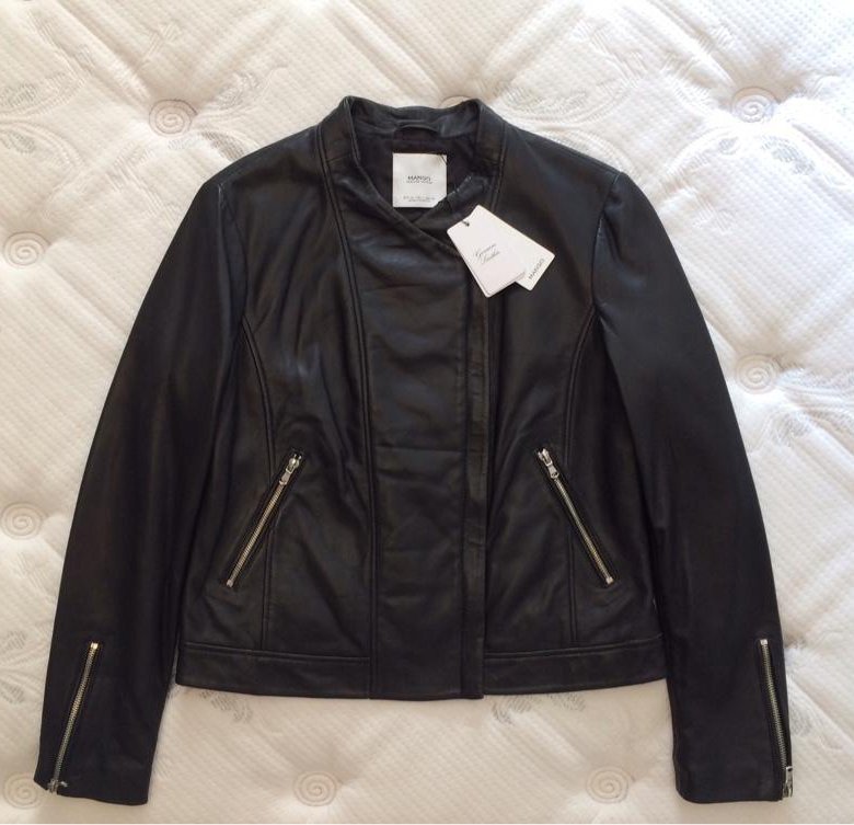 Mango 48 размер новая куртка из натуральной кожи – купить в Москве ...