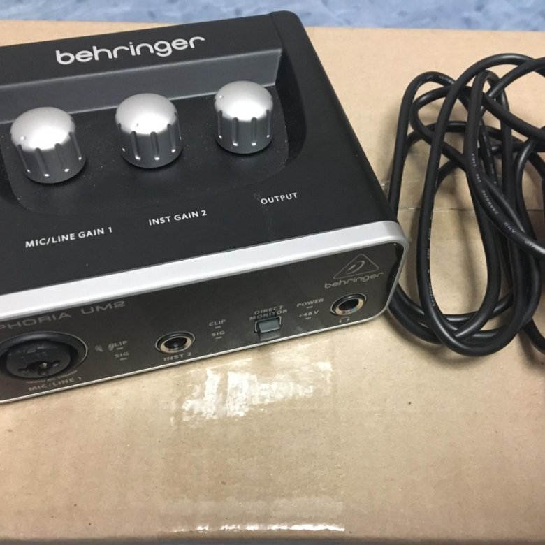 Behringer um2. Аудиокарта Behringer um2. Behringer Euphoria.