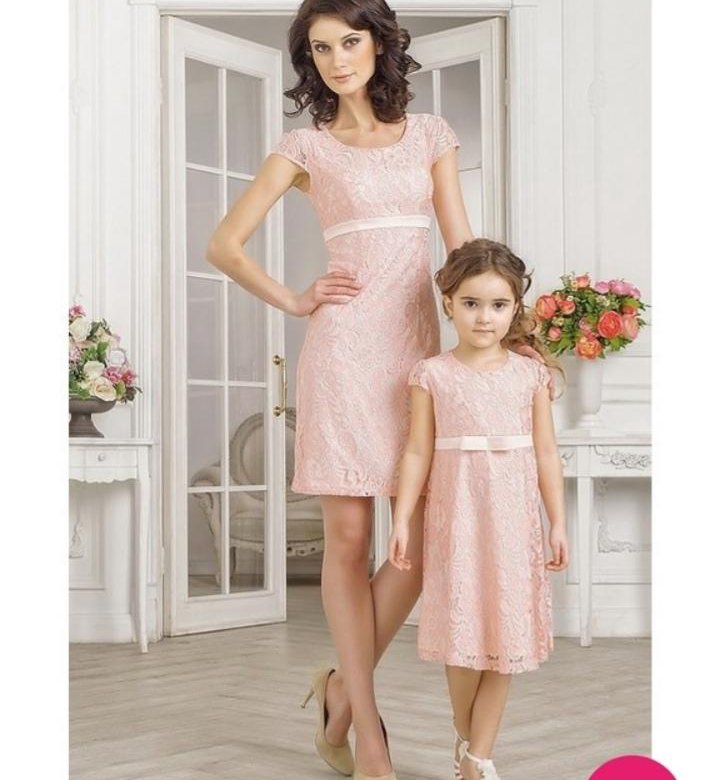 Платья на маму и дочку