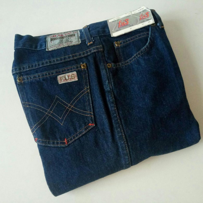 Винтажные джинсы F.US ретро 80-х – купить в Казани, цена 3 900 руб., продано 20 декабря 2019 – Штаны и шорты