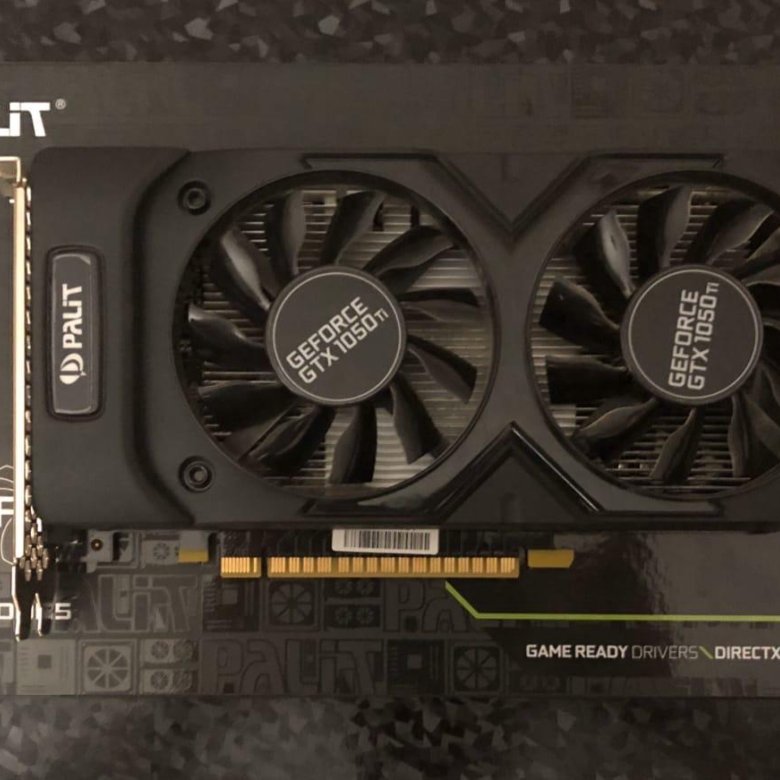 Geforce 1050 ti dual 4gb