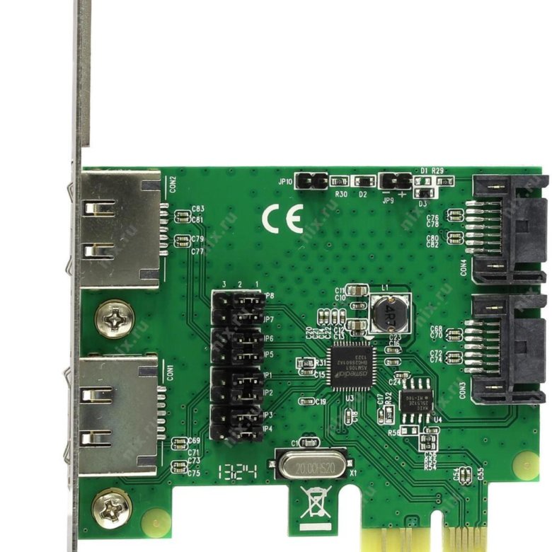 Контроллеры pci 1 sata. Sata контроллер pci-e x1. asmedia asm1061 pci-e x1 sata-iii controller.