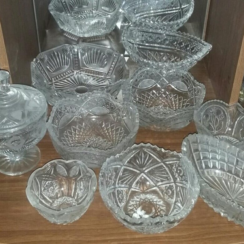 Хрустальная салатница – купить в Уфе, цена 300 руб., дата размещения ...