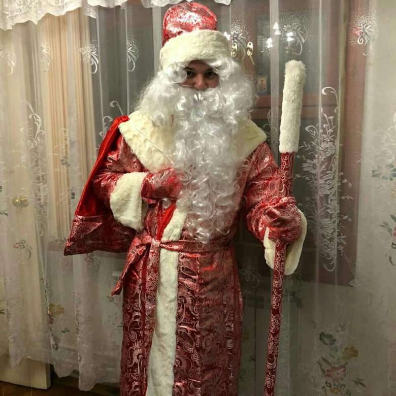 Костюм Деда Мороза – купить в Москве, цена 2 500 руб., продано 27 ...
