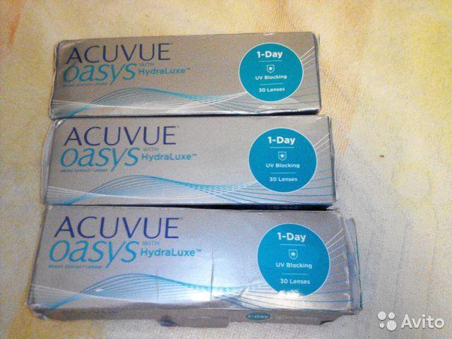 Линзы Acuvue with Hydraluxe 30 шт. Acuvue Oasys 1-Day with Hydraluxe, 30 шт. Acuvue Oasys 1-Day with Hydraluxe 9.0. Линзы Acuvue Oasys 1-Day -2.75.