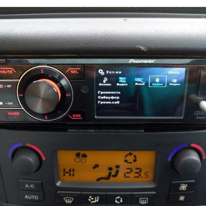 Pioneer mvh 570av схема