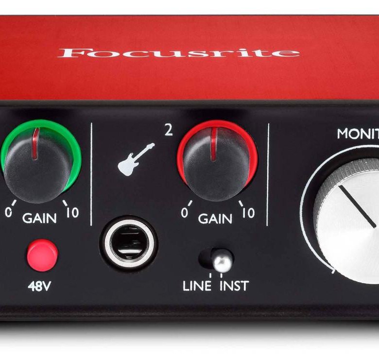 Звуковая карта focusrite scarlett solo 3nd gen