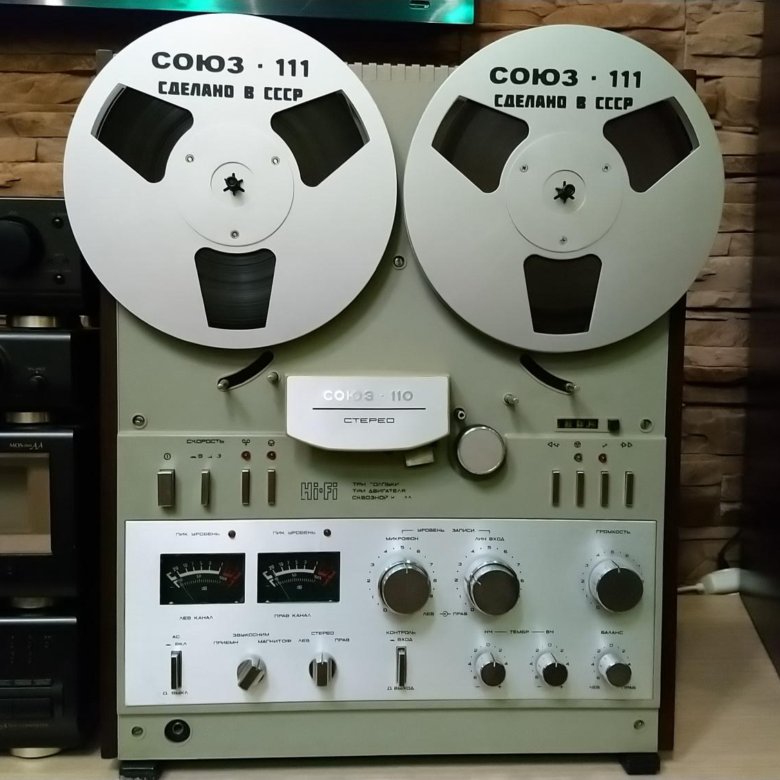 Катушечный магнитофон союз