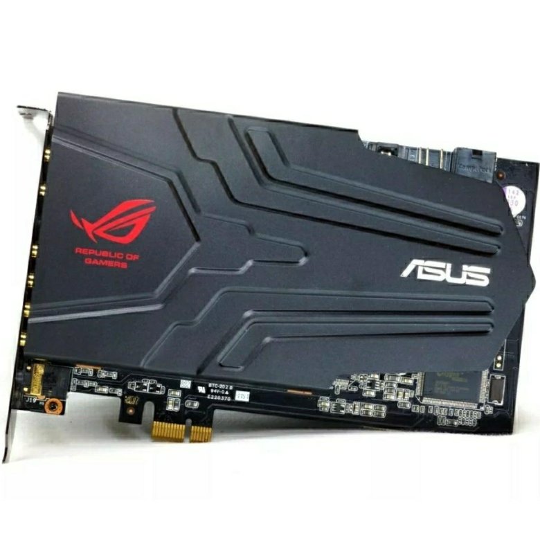 Asus rog звуковая карта