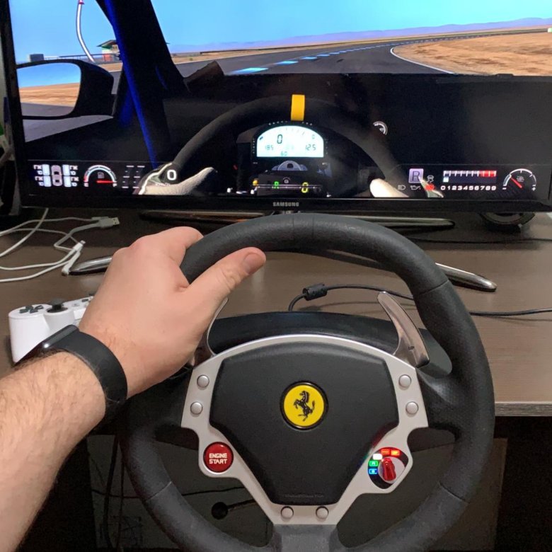 Thrustmaster ferrari f430 force feedback настройка