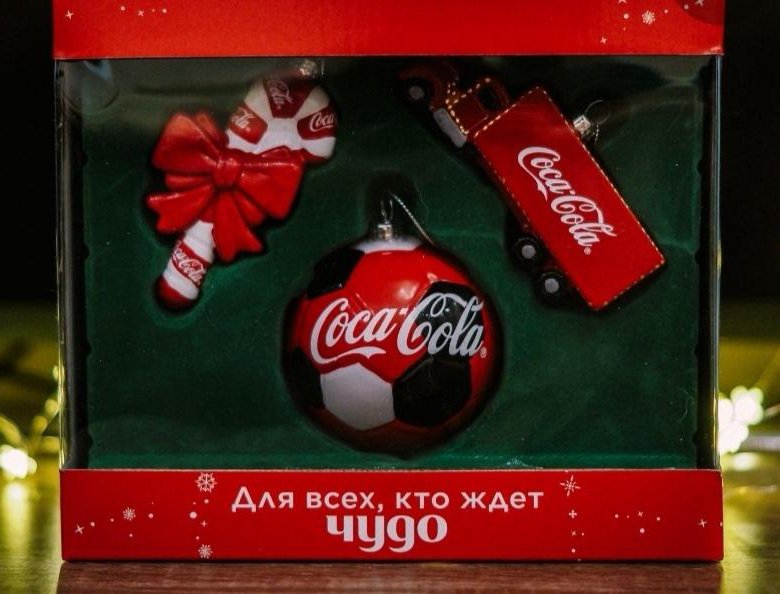 Елочная игрушка Coca Cola