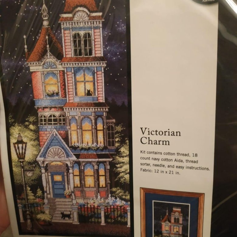 Dimensions 13666 victorian charm схема