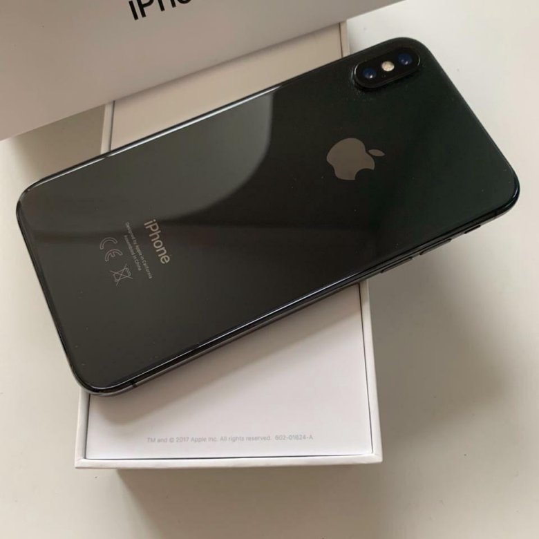 Iphone x черный