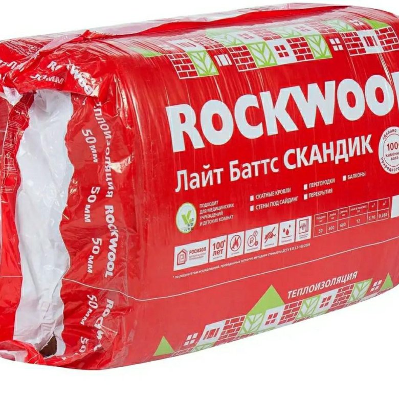 Rockwool 80 мм