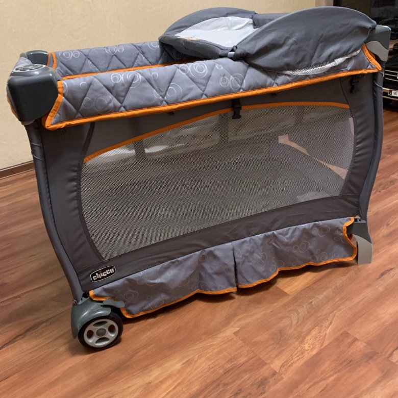 Манеж кровать chicco lullaby baby playard