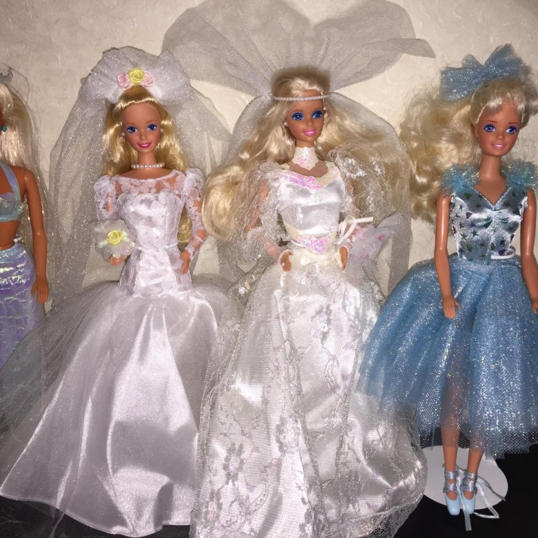 Барби В Свадебном Платье 90 Х фото 21