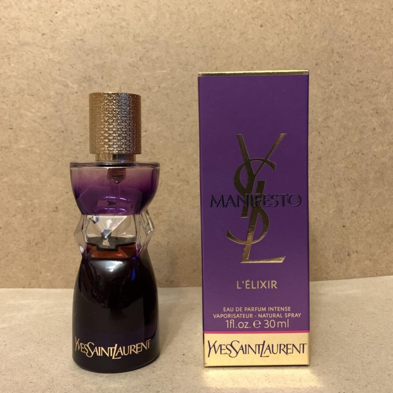 Манифест эликсир. YSL Manifesto l'Elixir. Ив сен Лоран духи Манифесто эликсир. YSL Manifesto l'Elixir коробка.