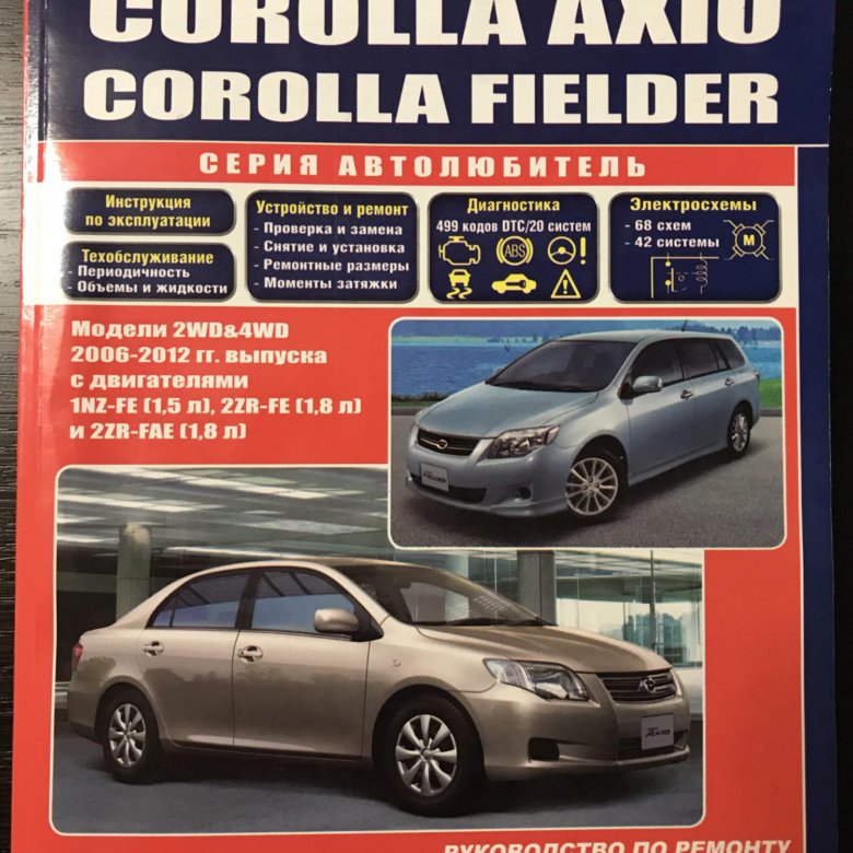 Corolla книги. Книга Тойота Королла 150. Книга на Тойота Королла Филдер 161 кузов.