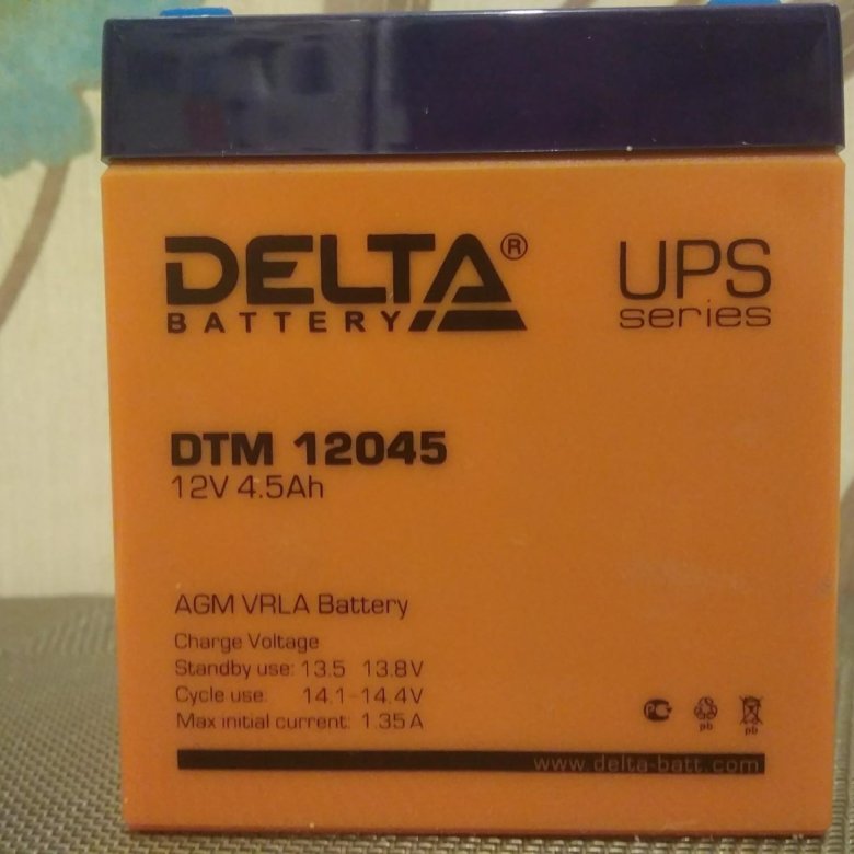 Delta dtm 12045. Батарея Delta DTM 12045. Delta Battery DTM 12045 12v. Delta DTM 12045 12v. Delta Battery DTM 12045 12в 4.5 а·ч.