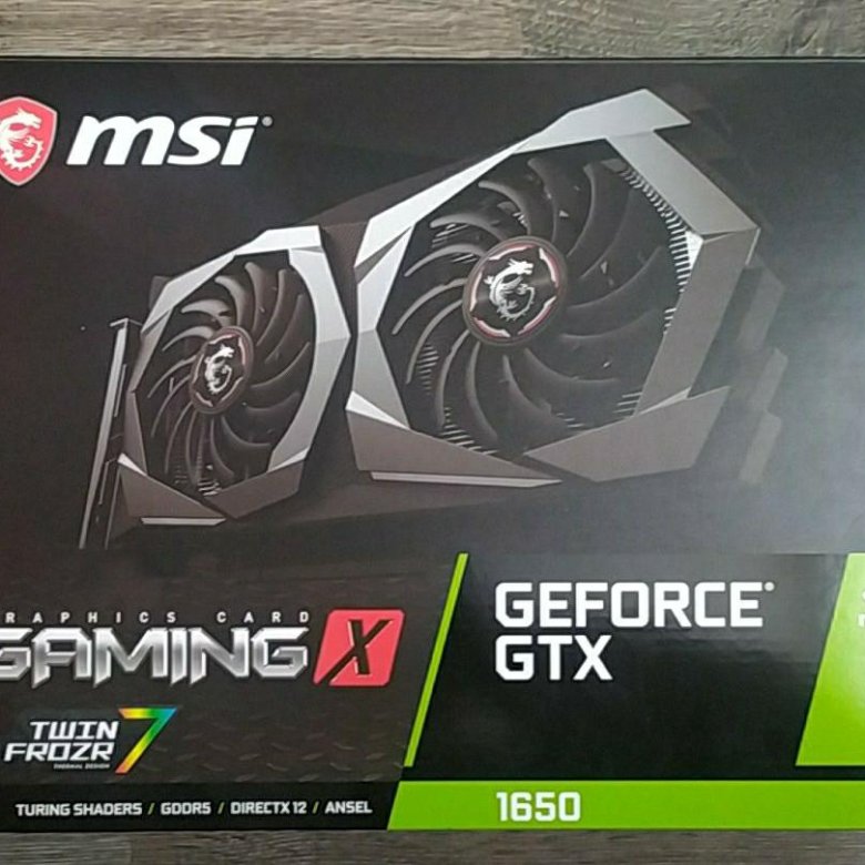 Gtx 1650 gaming x