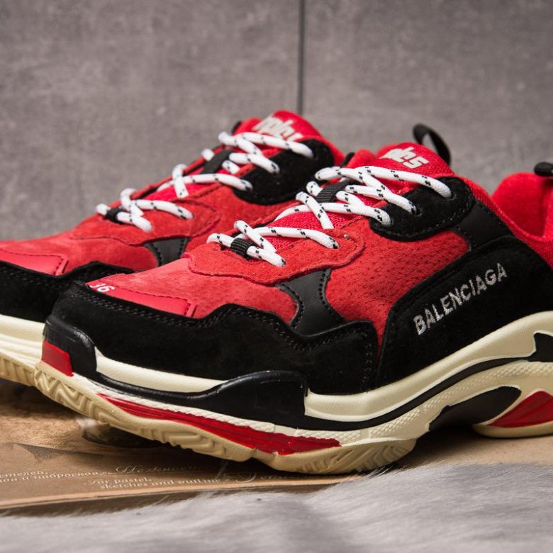 Balenciaga Triple s Red красные