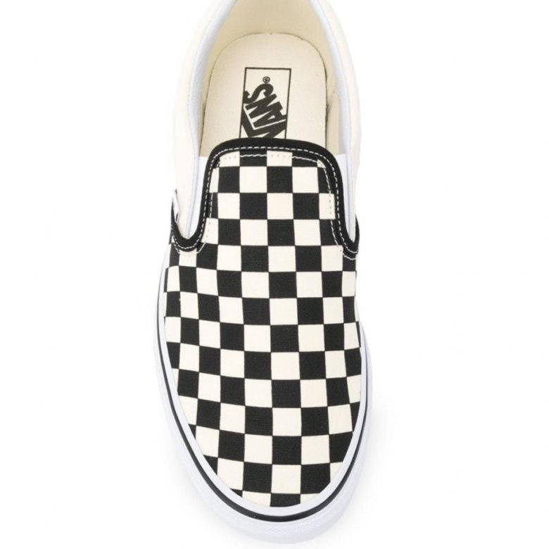 Слипоны Vans — Вансы Slip-On в клетку купить в Спб